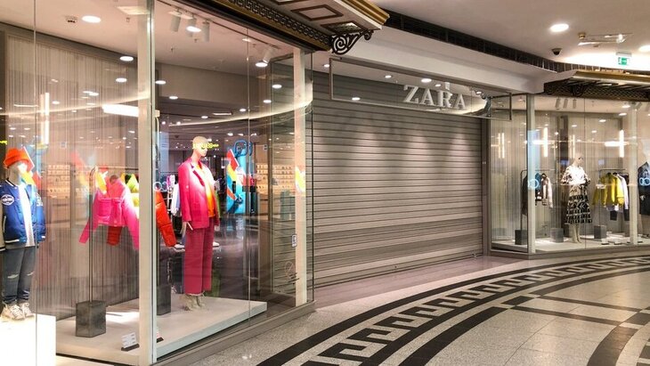 Открытие бывших магазинов Zara в Москве и регионах ожидается в апреле