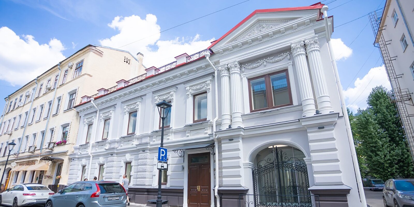 Особняк Рутковских в Большом Козловском переулке отреставрировали